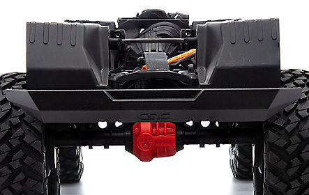 GPM Alum Wheel Hex Adapters SCX10 III Jeep Wrangler Capra 1.9 3mm Orange