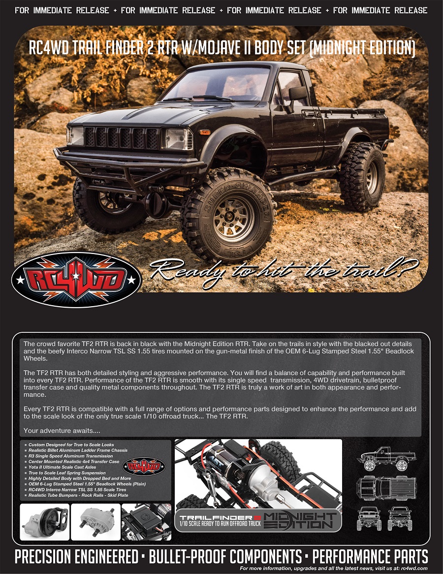 季節のおすすめ商品 BodySet II Mojave RTR TrailFinder2 RC4WD 