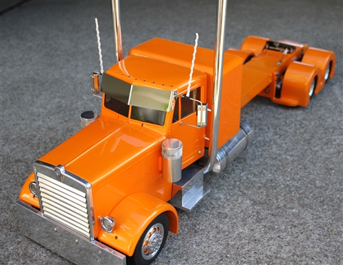 Piastra Visiera In Alluminio Per Tamiya RC 1/14 King Hauler - LESU LS-GW-K021