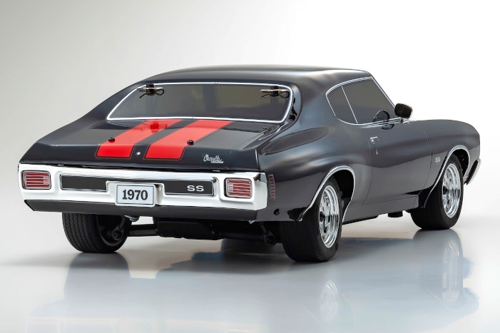 Kyosho Fazer Mk2 FZ02L 1970 Chevelle SS 454 LS6 Tuxedo Black RTR