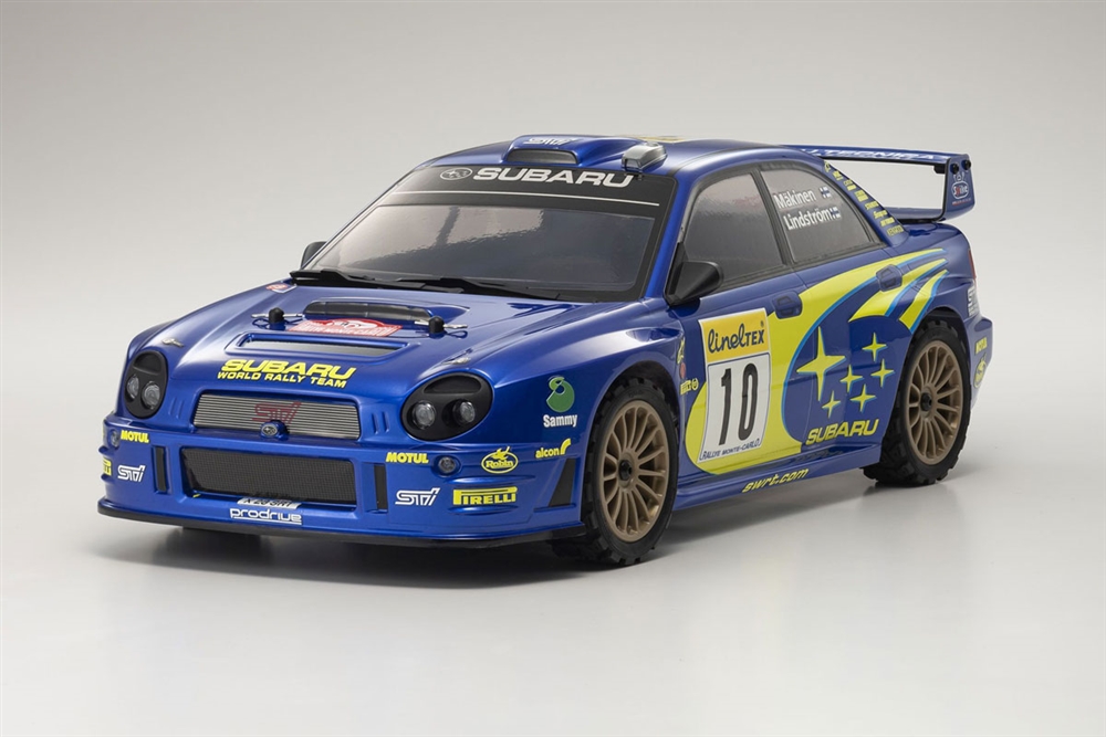 Kyosho Fazer Mk2 FZ02-R RTR with 2002 Subaru Impreza WRC Body