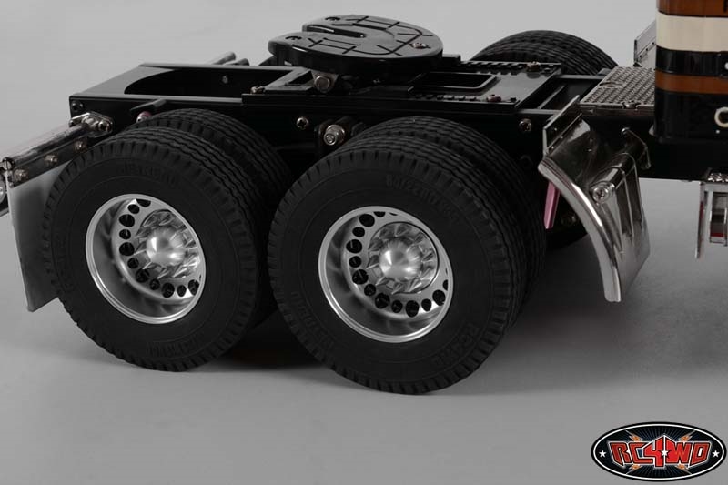 Semi Rear Rim RC4WD Chaos Semi Truck Rear Wheels w/Spiked Caps (2)