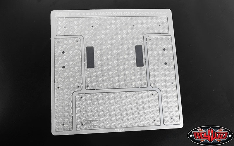 RC4WD Steel Rear Bed Diamond Plates for RC4WD Gelande II 2015 Land ...